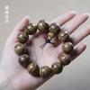 Pulseras de palo de rosa de hoja para hombre sándalo verde pera amarilla 2.0 ébano grupo pequeño de madera para cuentas de Buda fabricantes de puestos