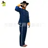 Fantasia Cosplay Adulto Halloween Carnaval Baile de Máscaras Performance Play Traje de Capitão