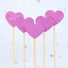 Love Star Tarjeta de Inserción para Pastel de Cumpleaños Pastel de Cumpleaños Mesa de Postres Inserción Decorativa Tarjeta de Inserción Decorativa Estrella de Cinco Puntas