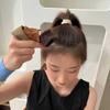 Anillo de Pelo de Goma Gluten Tendón Colorido Estilo Coreano para Niñas Nuevo Alta Elasticidad Ensanchado Duradero Cuerda para la Cabeza Cuerda para el Pelo de Niña Pequeña