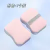 Bolsa para jabón, esponja de baño, suave y amigable con la piel, crea una espuma rica al usarse para bañarse, de mano con una correa, no se deshace, flor de baño