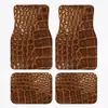 Alfombrillas para Coche Estilo Americano Nuevas Más Vendidas Transfronterizas Amazon Temu, Resistentes a la Suciedad, Resistentes al Desgaste, Alfombrillas a Prueba de Polvo, Juego de Cuatro Piezas, Dropshipping