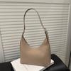 2025 Textura Francesa Estilo Verano Hermoso y Elegante Nuevo Bolso Bandolera Simple de Gran Capacidad para Hombro Único Bolso de Axila Bolso de Mujer