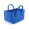 El fabricante vende bolsa de fieltro para leña y cosméticos, bolso de mano, bolsa de compras de tela no tejida de gran capacidad para embalaje de regalos, hecha a mano