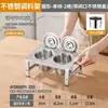 Caja de condimentos de acero inoxidable con compartimentos para condimentos, mermelada e ingredientes en polvo para hielo, adecuada para puestos