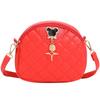 Bolso redondo pequeño con colgante de perla de diamante bordado para llevar al hombro 2022 diseño nicho con textura bolso de mujer al por mayor