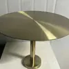 Mesa dobrável de aço inoxidável popular para loja de milk tea e cafeteria de comércio exterior, mesa dobrável de parede criativa para cafeteria e loja de sobremesas