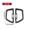 Aplicable a Kia Sportage 11-16 Fibra de Carbono Consola Central Interior Portavasos Palanca de Cambios Elevador