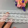 Em estoque fornecimento 1,3 CM de largura palavra de arroz mais gráfico de coroa versão lateral renda renda DIY boneca feita à mão renda
