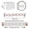 Adecuado para Correa de Esmalte de Mariposa de Piedra Natural para Apple Watch iWatch de Metal Elástico
