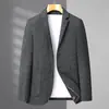 Chaqueta de traje para hombre talla extragrande primavera y otoño negocios talla grande tipo holgado para hombre gordo traje para gordo top casual