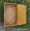 Caixa de Palha de Capim Dourado de Material Natural Puramente Feita à Mão Capim Rabo de Gato Caixa de Presente Criativa Caixa de Presente Complementar