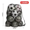 Bolsa Grande para Balón de Baloncesto Bolsa de Fútbol Bolsa de Baloncesto Bolsa Grande de Malla para Voleibol Bolsa de Almacenamiento Gran Capacidad Equipo de Entrenamiento Bolsa para Balón de Tamaño Grande