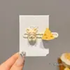 Clip de Pato Pinza de Estrella Azul Sin Palabras Lindo Corazón de Niña Dulce Dibujo Animado Pinza Lateral para Flequillo Pinza para el Cabello Tocado para Mujeres