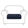 Cross-border Amazon Elastic Sofa Cushion Cover American Style Thicked Sofa Cushion Capa protetora Almofada Única e Dupla Capa Protetora