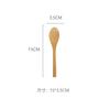 Colher de madeira estilo japonês criativa, mel, café, cabo longo, pequena colher de madeira, colher de madeira doméstica, tempero, colher de arroz, colher de madeira personalizada