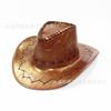 Sombrero de vaquero occidental americano, sombrero universal para hombres y mujeres, sombrero de cuero sintético, sombrero informal para el sol, sombrero de verano de moda para adultos.