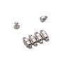Fivela Magnética Cilíndrica de Cobre Ouro 14k Fivela Magnética Redonda Pulseira Colar Cordão de Mão Fivela de Recebimento de Cauda Joias DIY
