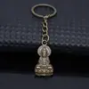 Llavero colgante de aleación de zinc de Guanyin, llavero de recuerdo de viaje, artículo de regalo y promocional al por mayor, superventas transfronterizo