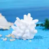 Manualidades de Simulación Acuario de Coral Pecera Peces Pequeños Adornos Mini Regalo Decoración Ocho Peces Melón Adornos DIY