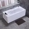 Acrílico Casa Apartamento Pequeno Adulto Conservação de Calor Surfe Massagem Temperatura Constante Embutida Autoportante Banheira Banheira Adulto