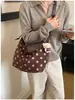 Bolso tote de lunares, estilo mujer, nueva colección otoño 2026, bolso de hombro para el día a día Melard, bolso tote de gran capacidad para el día a día