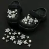 2026 Nuevo Modelo Accesorios Morado Niebla Rosa Mariposa para Zuecos Little Dolphin, Pantuflas Girly Decoraciones DIY