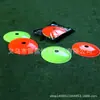 Produção de discos com novos logotipos, marcadores, marcadores especiais para treinamento de futebol, objetos especiais para treinamento de agilidade com obstáculos