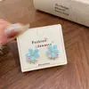 Aretes de Corona de Flores de Mariposa con Microincrustaciones de Circonita de Cobre para Mujer, Aguja de Plata, Estilo Festivo, Inspirados en el Diseño, Lujo Ligero, Elegantes, Modernos, Versátiles