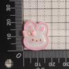 Botones de resina de animales de dibujos animados, accesorios semiacabados de resina para manualidades DIY, material para pasador de pelo y goma para el pelo de niños al por mayor