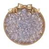 Cuentas de cristal de sirena Ji con degradado de vidrio de 10 mm, cuentas de rueda recortadas, cuentas sueltas, accesorios de joyería con cuentas hechos a mano.