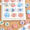 Bolsa de Cuentas Hecha a Mano Estampada Linda Consola de Juegos Tamagotchi Nubes y Estrellas Accesorios de Joyería Colgante Cuentas