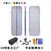 Colchoneta de yoga antideslizante de PVC inflable para gimnasia, colchoneta protectora de taekwondo, colchoneta cepillada, colchoneta de gimnasia, especial engrosada de fábrica