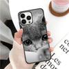 Adecuado para la funda del teléfono con lindo gato para iPhone 15.