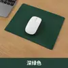 Alfombrilla para Escritorio de Ordenador Antideslizante de Color Sólido para E-Sports con Logo y Alfombrilla de Ratón para Oficina, Alfombrilla Simple de Cuero para Escritorio