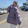 Chaqueta china acolchada de algodón invierno para mujer 2024 nueva chaqueta acolchada de algodón coreana estudiante holgada traje pan occidental chaqueta acolchada de algodón moderna