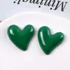 Pegatinas Planas con Forma de Corazón, Accesorios Brillantes de Corazón Color Durazno, Adornos para el Cabello, Decoraciones para Zapatos, Materiales para Manualidades, Suministro Directo del Fabricante