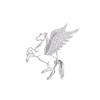 Broche Liyu Dibujo Animado Lindo Animal del Zodiaco Año del Caballo Broche Lujo Accesible Ropa de Traje de Alta Gama para Hombres y Mujeres Ramillete