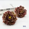 Flores Artificiales de Seda en Colores Otoñales, Flores de Peonía para Fondo de Boda, Arreglo de Pared de Flores, Decoración Floral de Mesa, Venta Caliente Transfronteriza