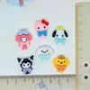 Sanrio Série Corpo Acessórios de Resina Acessórios de Gel Creme Presilha de Cabelo DIY Resina Pequenos Acessórios
