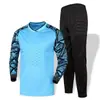 Conjunto de Uniforme de Portero de una Pieza para Dropshipping con Mangas Largas, Almohadillas de Esponja, Camiseta de Portero Anticaídas y Anticolisión para Entrenamiento, Uniforme de Fútbol