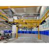 Suministros del Fabricante Ningbo Fulert 0.5T1T2T Grúa de Suspensión Rígida Monorriel Ligera Pista de Acero Kbk