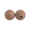 Cuentas de Silicona de 15 mm, Redondas para Pulsera de Abalorios DIY, Llavero, Accesorios para Joyería, Cuentas Sueltas al por Mayor en Stock