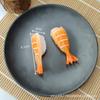 Modelo de Sushi Simulado Cocina Japonesa Bola de Arroz de Mano Atún Salmón Sashimi Bola de Arroz Modelo de Exhibición Atrezzo