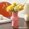 Vaso de Vidro Lanterna Simples de Luxo Leve Estilo Europeu Estilo Creme Transparente Flores Hidropônicas e Plantio Verde Decorações de Flores para Sala de Estar