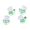 Nuevo Producto Flor de Trompeta de Vid Hojas Agujero Pasante Cuentas de Vid Pulsera DIY Collar Cadena de Teléfono Móvil Colgante Accesorios con Cuentas