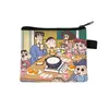 Nuevo Monedero de Crayon Shin-chan Bolsa de Monedas con Cremallera de Dibujos Animados Linda Bolsa Pequeña de Almacenamiento para Estudiantes Venta al por Mayor