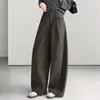 Elegantes Pantalones de Pierna Ancha para Mujer para el Trabajo, Nuevos Pantalones Casuales Sueltos de Cintura Alta para Otoño 2026, Pantalones Largos Adelgazantes y Versátiles