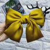 Pinza para el cabello con lazo grande Celebridad de Internet Parte trasera de la cabeza Accesorios para el cabello Pinza de resorte Pinza horizontal Cordón para el cabello Pinza para el cabello japonesa Tocado Clip Venta al por mayor