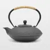 Sala de Modelos Casa de Té Estante Antiguo Juego de Té Decoración Suave Estilo Chino Nuevo Tetera Pequeña Creativa Olla de Hierro Fundido Adornos para Sala de Té